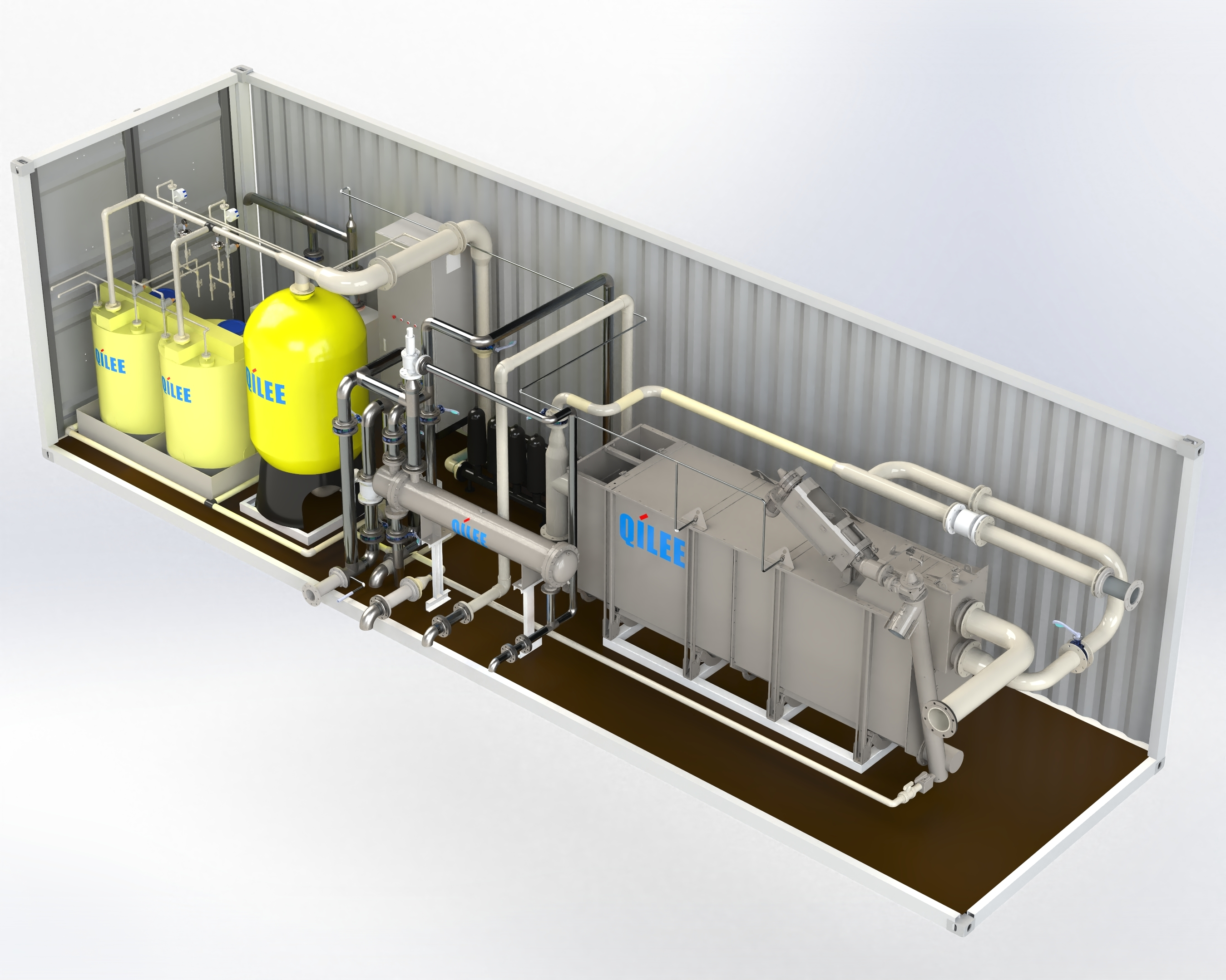Grease Wastewater Treatment Process QILEE 1
