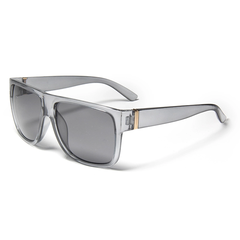 S10091 European American Men's Popular Model Square Sunglasses with PC Lens UV400 Big Face Slimming Fashion Sunglasses 1