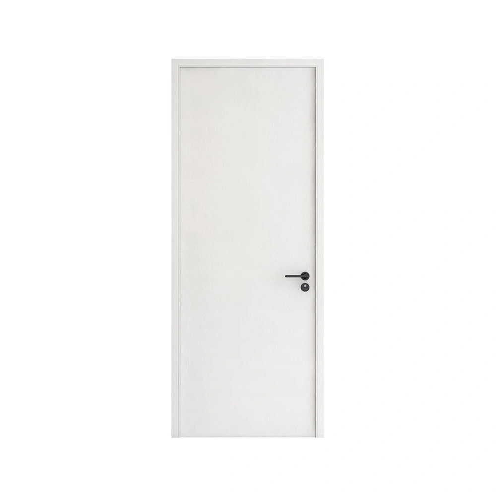 The design is simple and modern, and it is suitable for various indoor painted-free wooden doors.