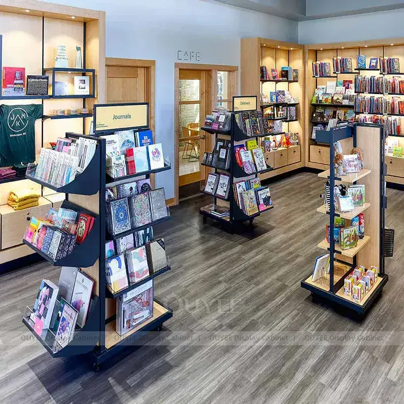 Luxury Gift And Accessories Store Fixtures With Tall Window Shelving 1