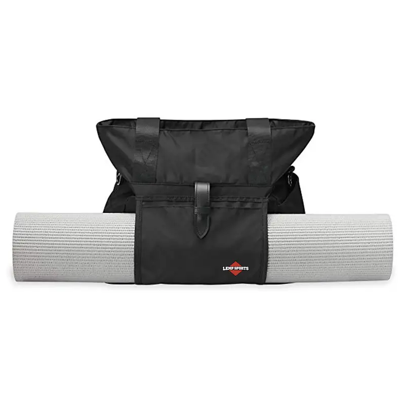 2-in-1 Yoga Tote Bag with Mat Carrier  Waterproof Fitness Tote  OEM ODM YLP0006