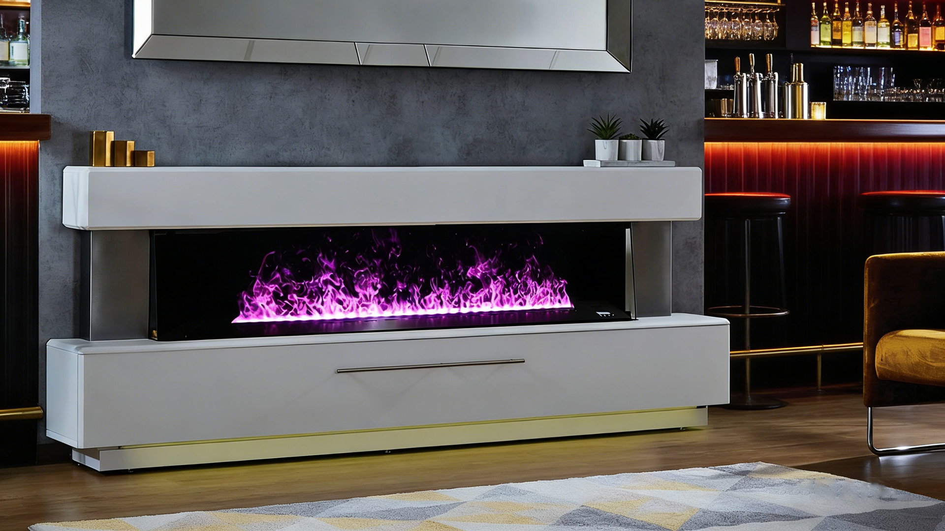 Top 5 Reasons Water Vapor Fireplaces Elevate Your Living Space-Art-fire