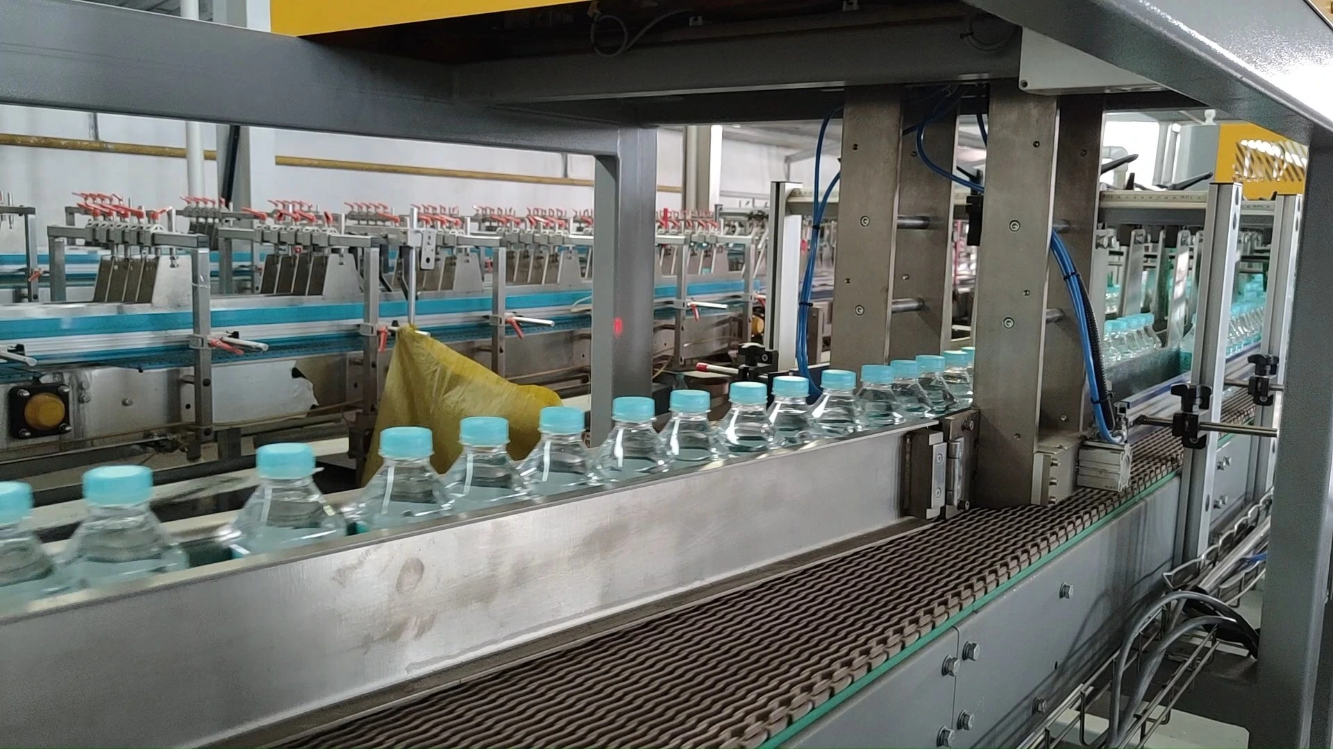 Automatic 5-Station Square Bottle Soda Drop-Style Case Packer - WKD-DGB Series (F-Type) 1