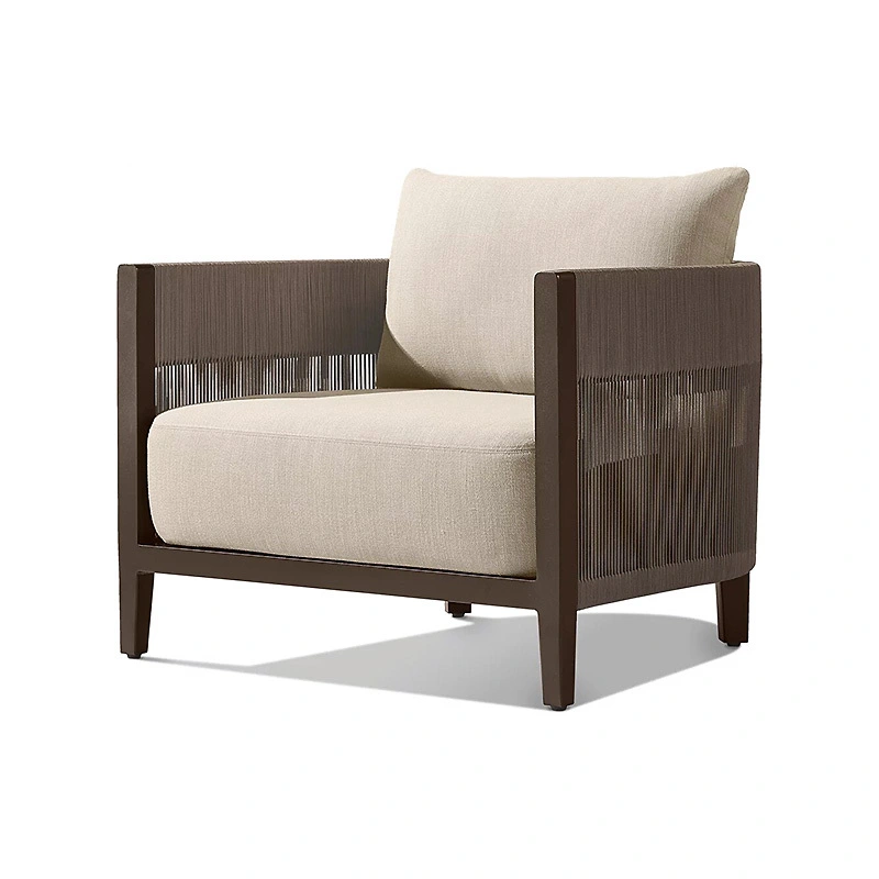 Defaico Aluminum Fabric Sofa