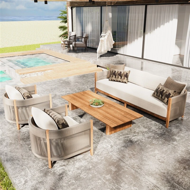 Defaico ResortRope Lounge Seating Set