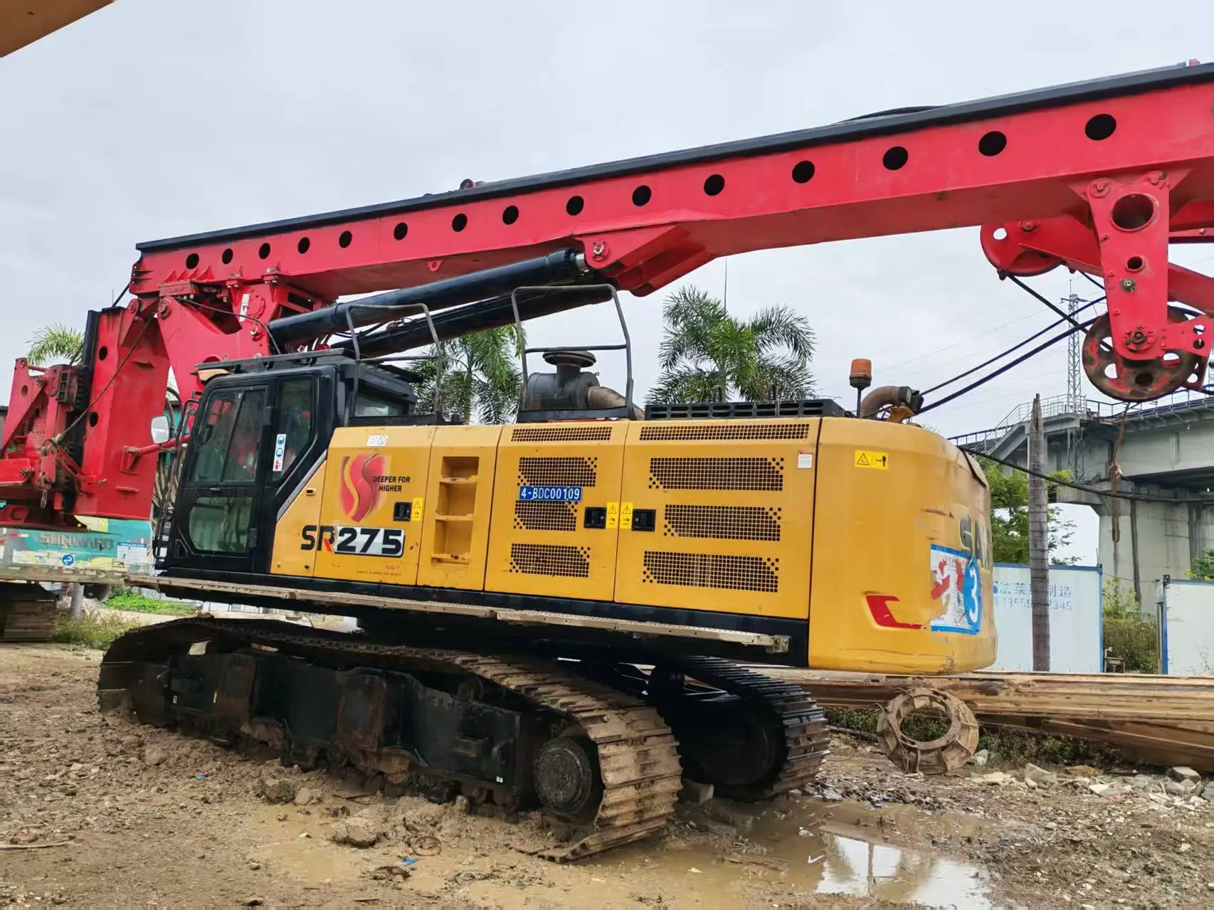 SANY SR275 Rotary Drilling Rig - Efficient & Stable Solution for Large-Diameter Pile Engineering 1