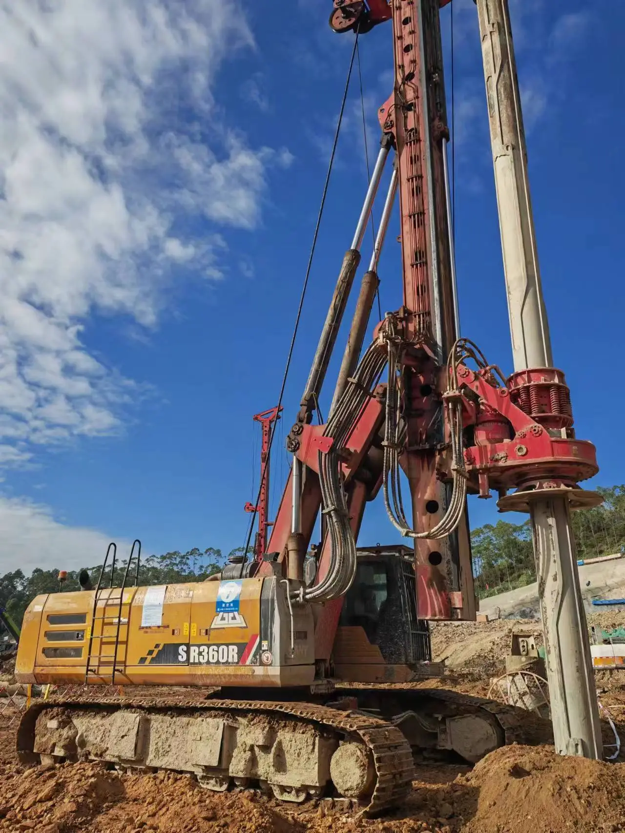 SANY SR360 Rotary Drilling Rig - Ultimate Solution for Large-Diameter Ultra-Deep Pile Engineering 1