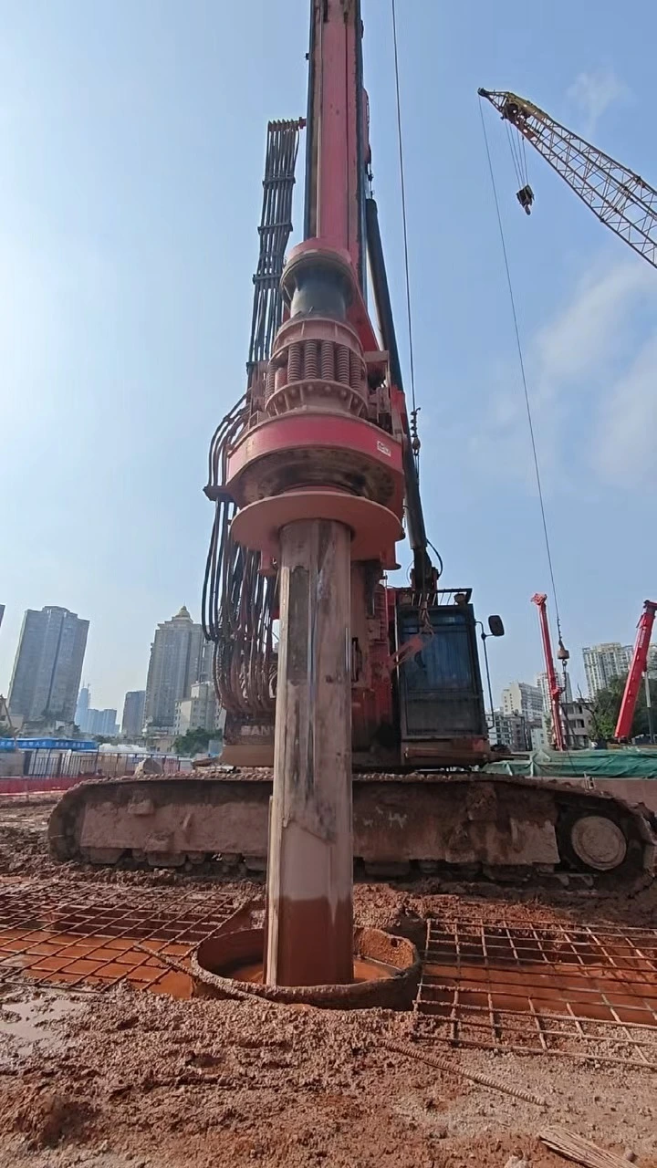 SANY SR365R-W10 Rotary Drilling Rig (Piling Machine) — High-Torque, Large-Depth Foundation Piling Equipment 1
