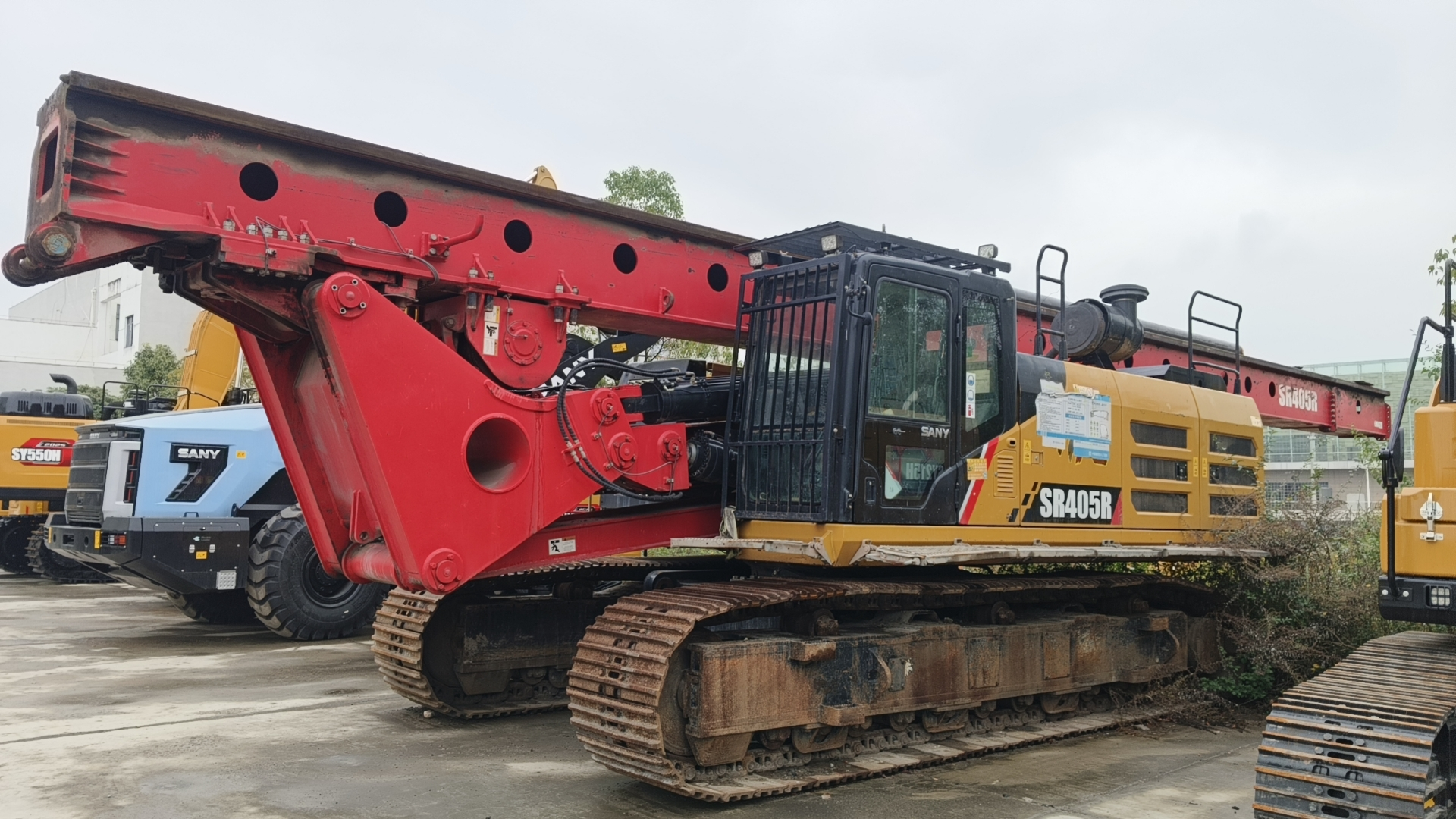 SANY SR405R Rotary Drilling Rig (Piling Machine) — 405 kN·m High-Torque Large-Depth Foundation Piling Equipment 1