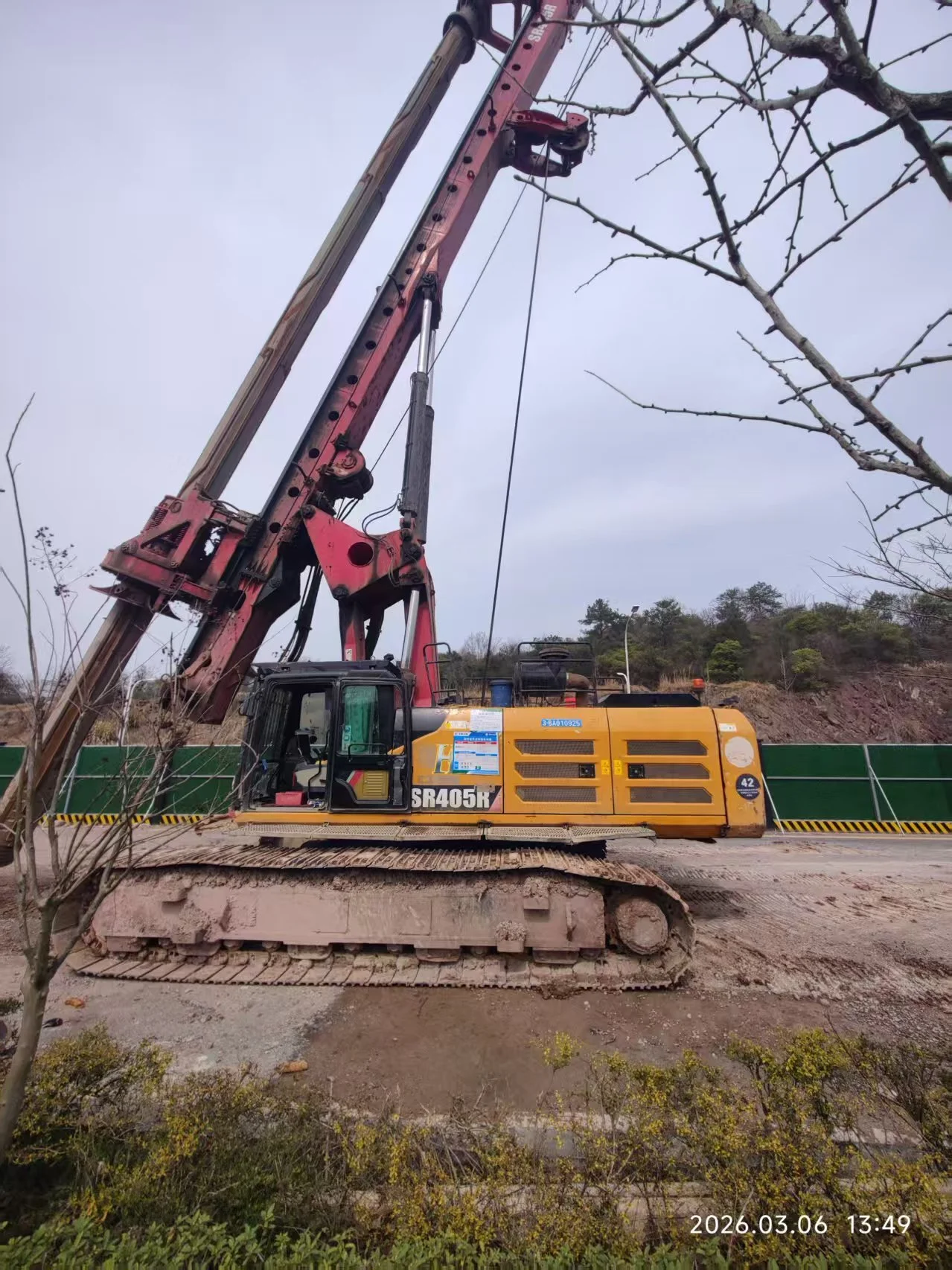 2019 SANY SR405R Rotary Drilling Rig (Piling Machine) — 405 kN·m High-Torque Large-Depth Foundation Piling Equipment 1