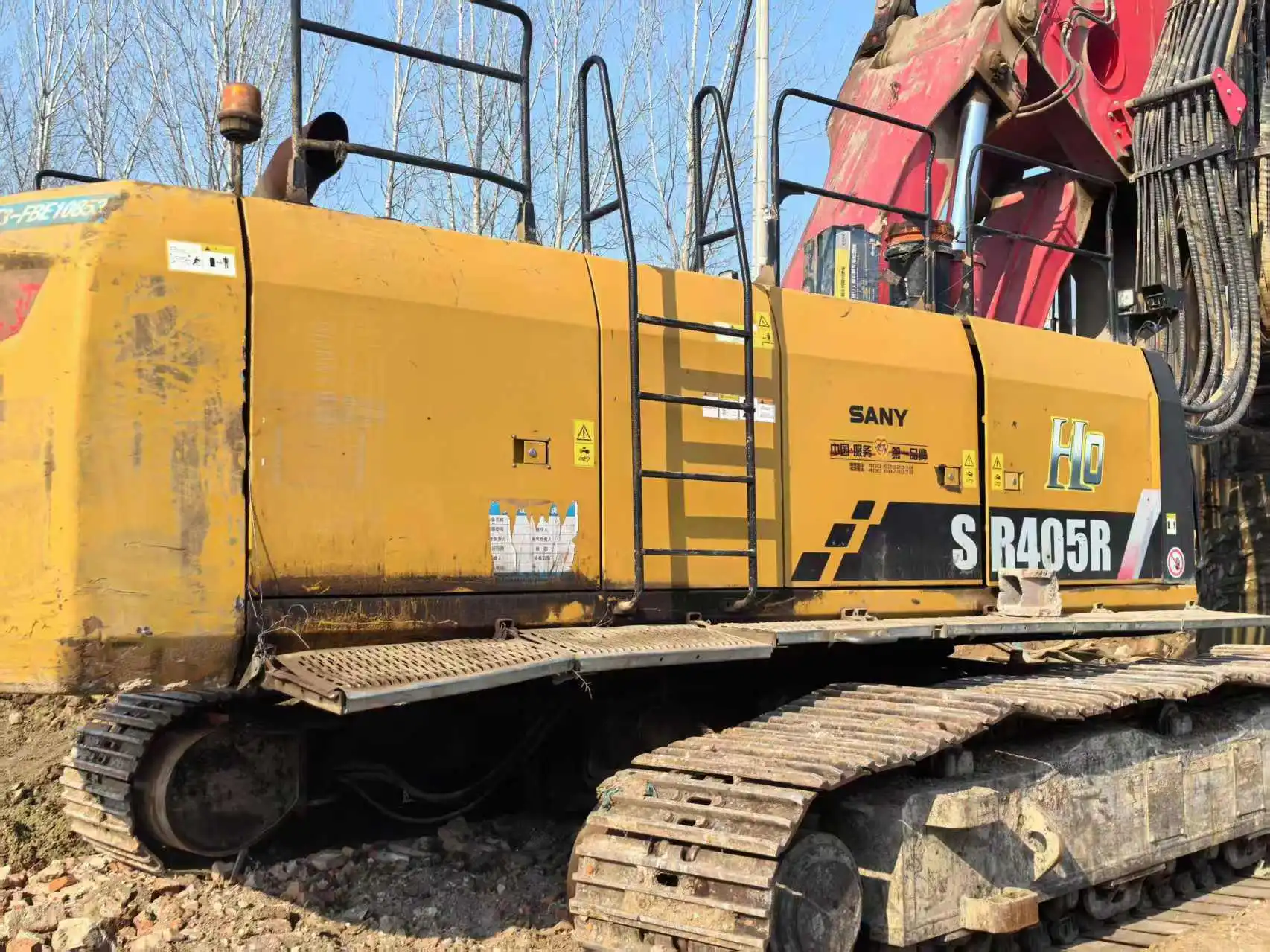 2020 USED SANY SR405R PILING RIG FOR PROJECT 1