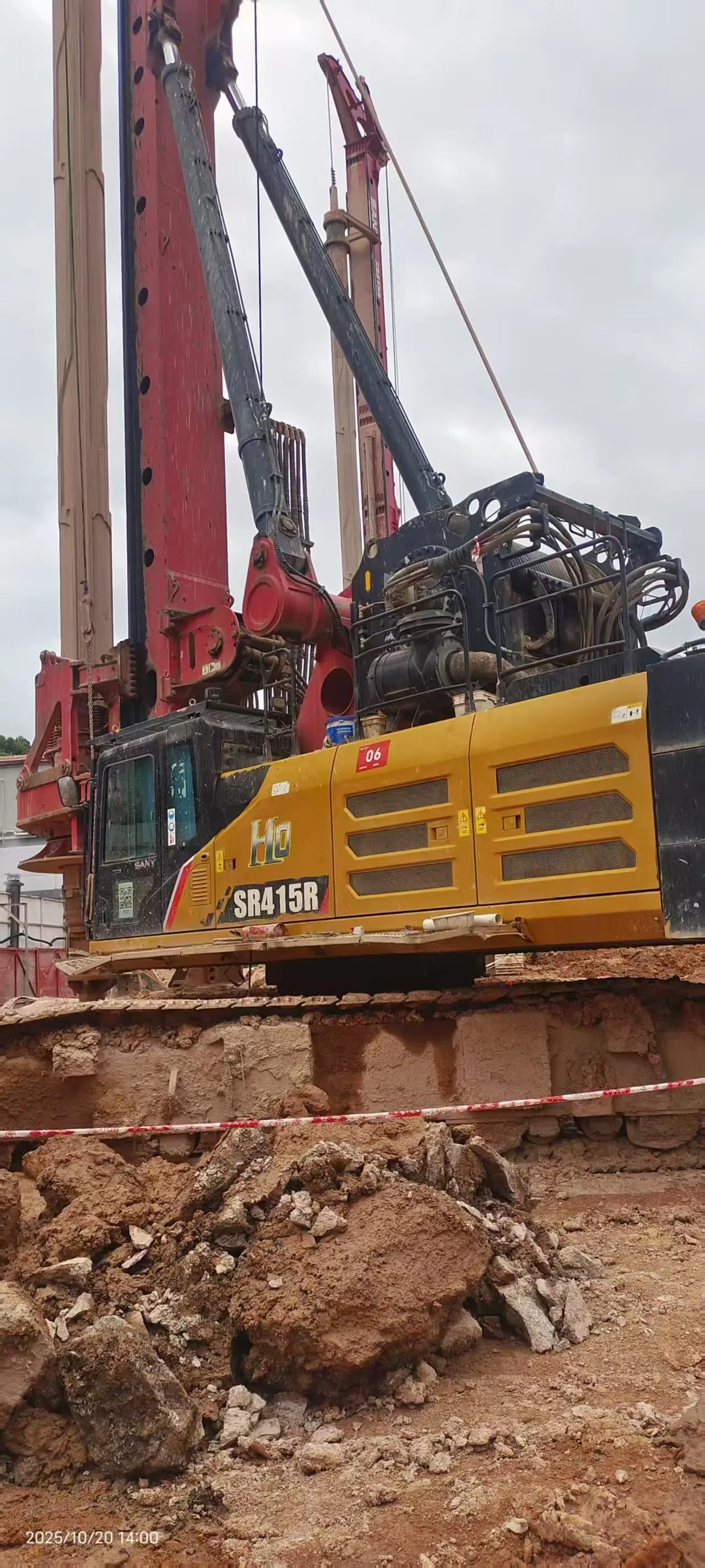 2023 USED SANY SR415 PILING MACHINE FOR PROJECTS 1
