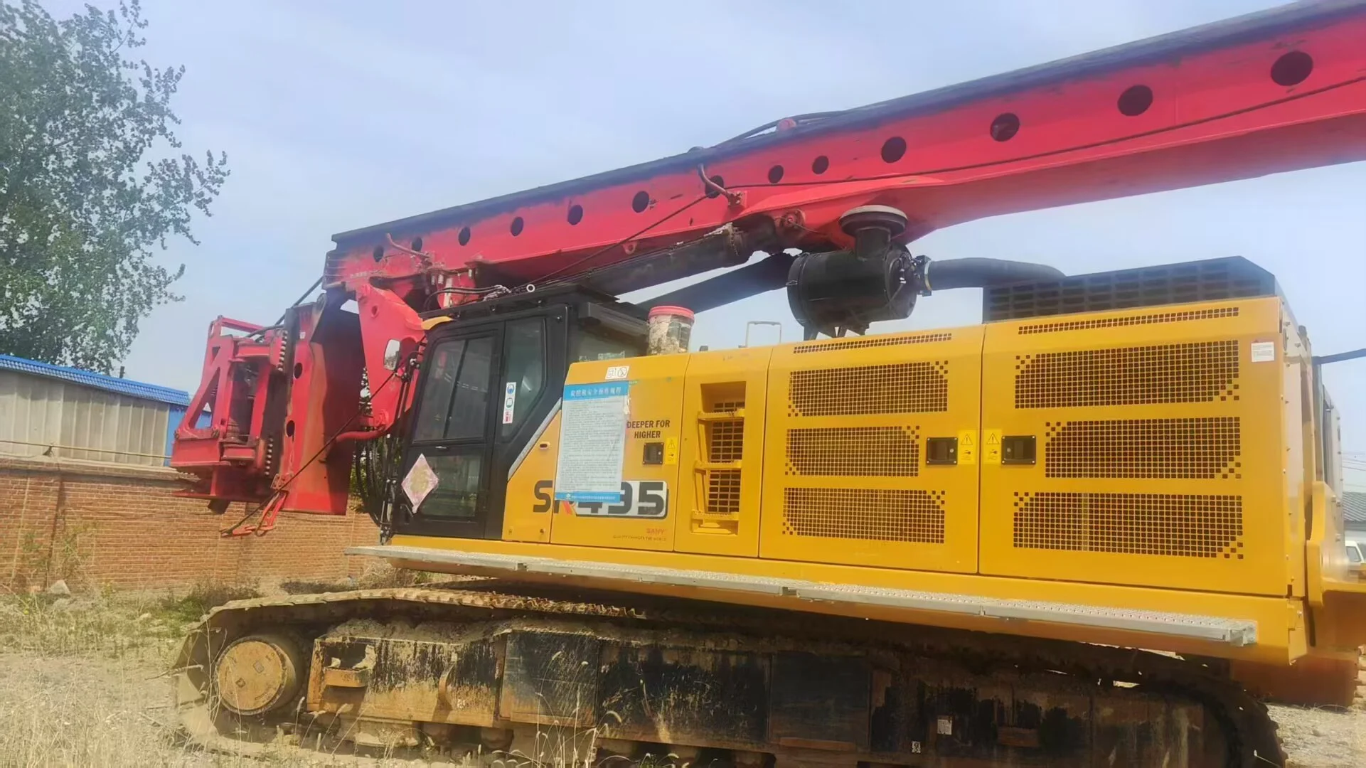 2023 SANY SR435R Rotary Drilling Rig (Piling Machine) — 405 kN·m High-Torque Large-Depth Foundation Piling Equipment 1