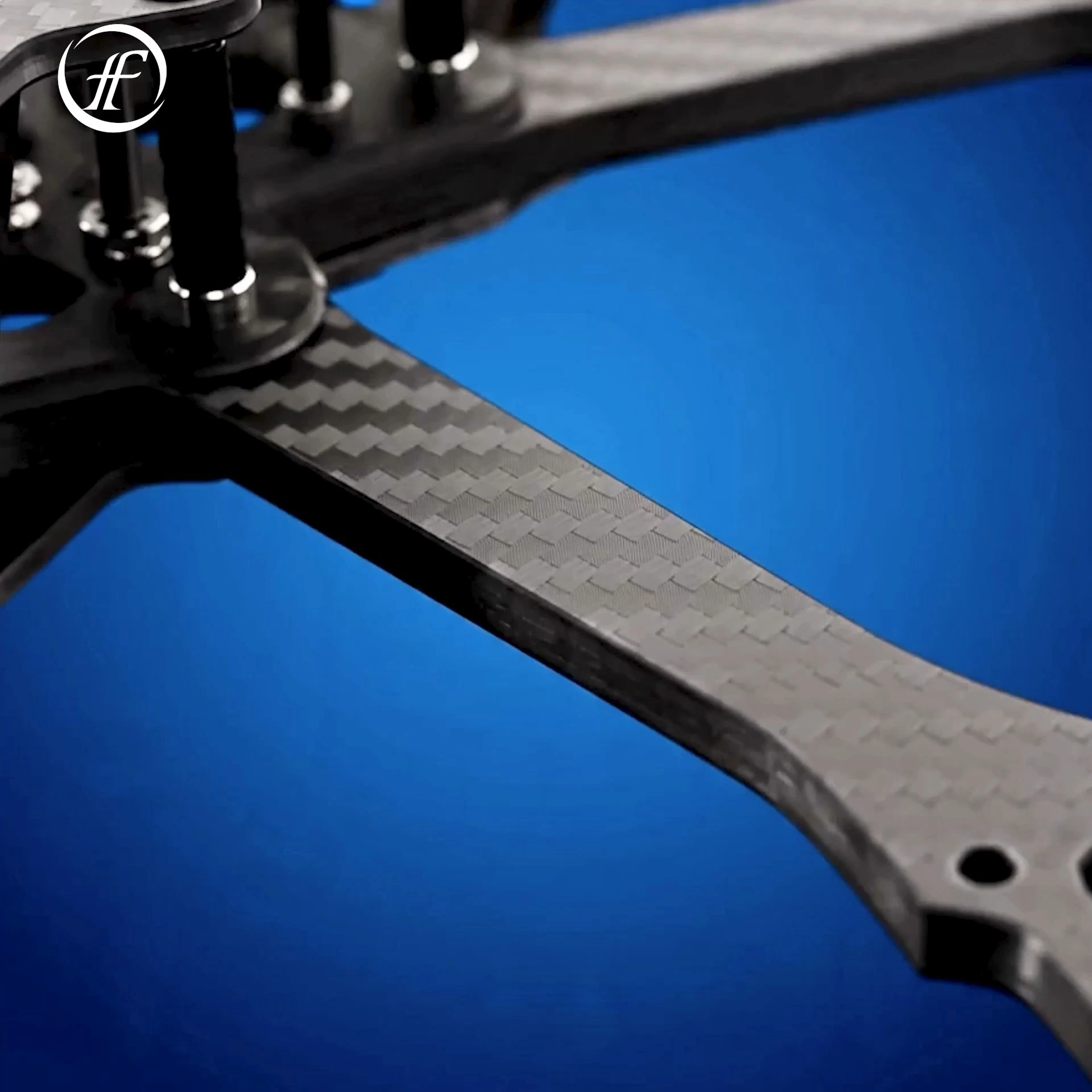 CNC Machined Carbon Fiber Drone Frame Kit 1