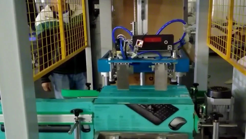 Imballatrice automatica per tastiere in scatola con sistema di presa e avvolgimento - Serie WKD-CZX 1