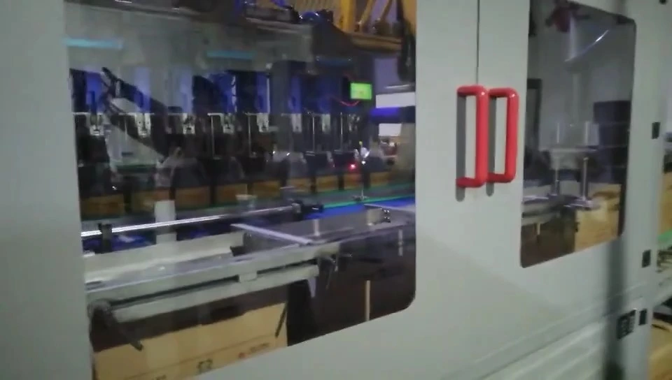 Confezionatrice automatica per aceto in bottiglie di grandi dimensioni - Serie WKD-CZX (a tripla testa) 1