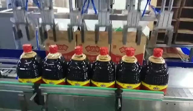 Confezionatrice automatica per secchi di salsa di soia da 3,78 kg - Serie WKD-CZX (a tripla testa) 1