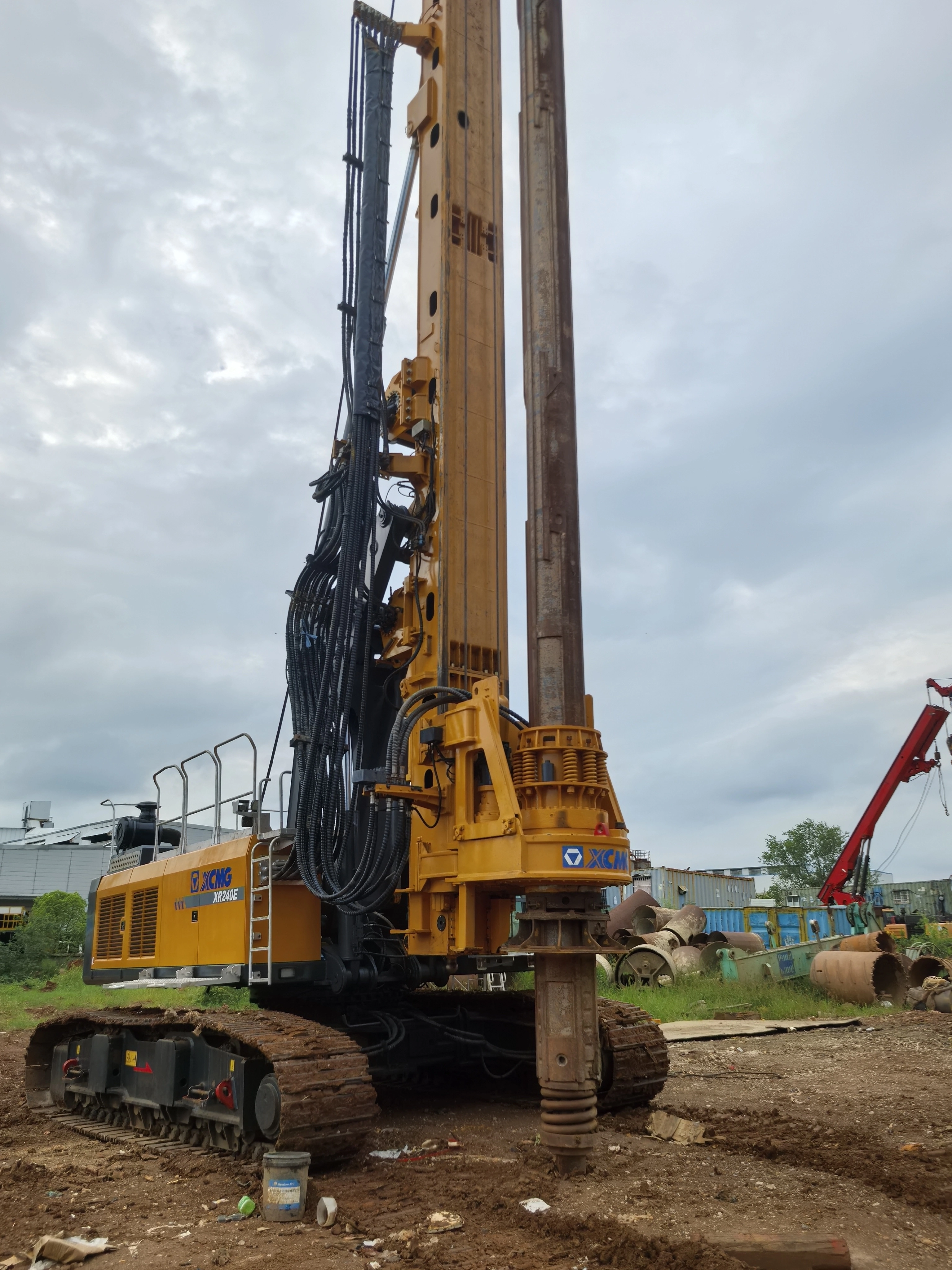 Сваебойная машина XCMG XR240D 2021 года выпуска для строительства фундаментов. 1