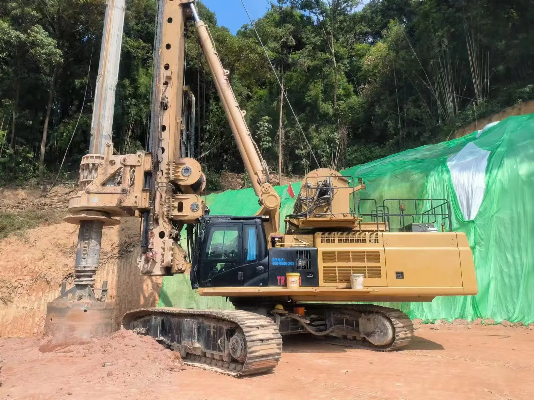 USED  TR428H Hydraulic Piling Rig / Rotary Drilling Machine 1