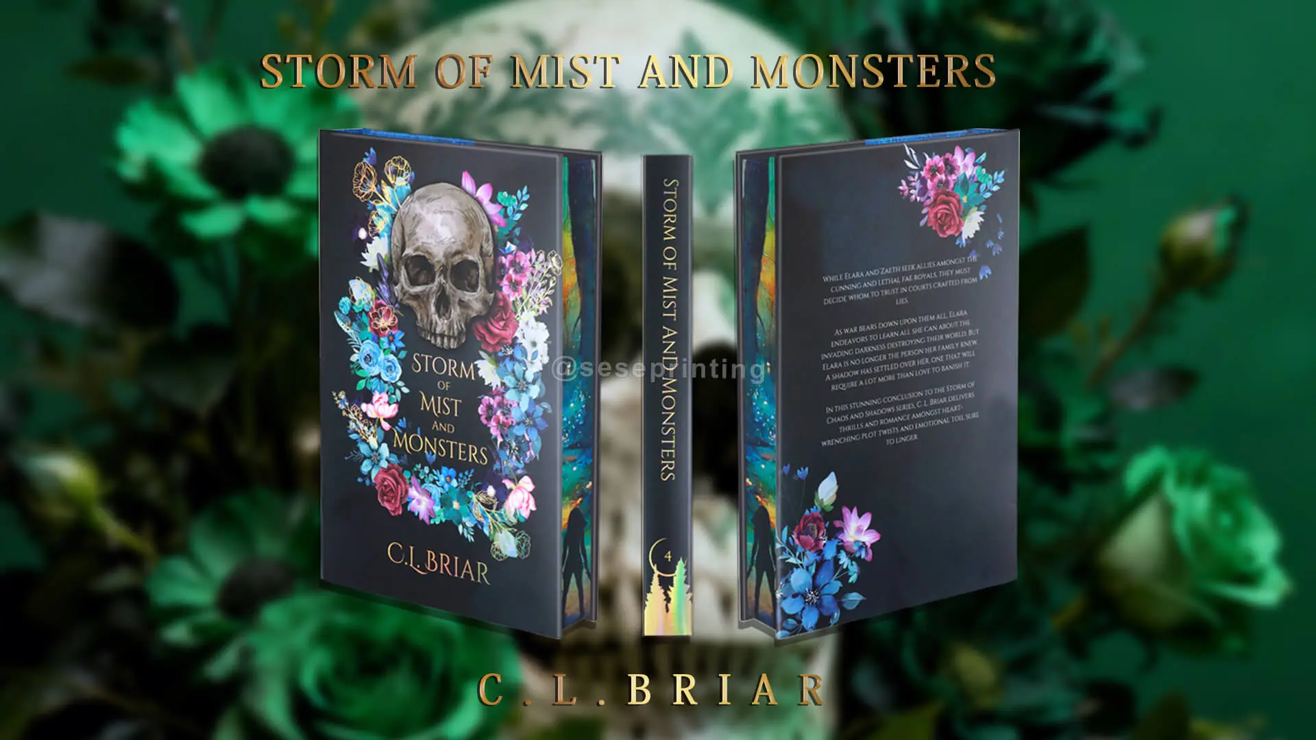 Special Edition Books with Sprayed Edges, Illustrated End Pages, Foiling Dust Jackets 1