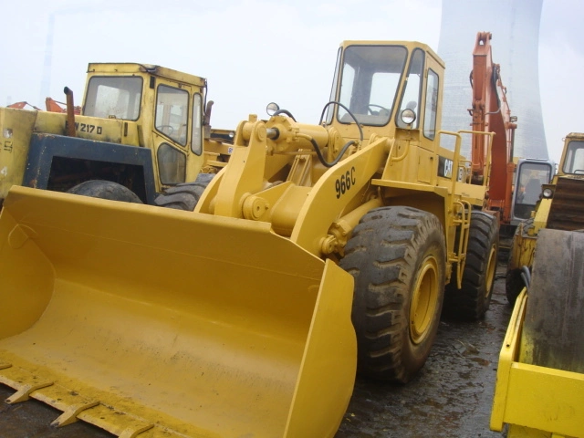لودر چرخدار کاترپیلار مدل 966c دست دوم برای ساخت و ساز 1