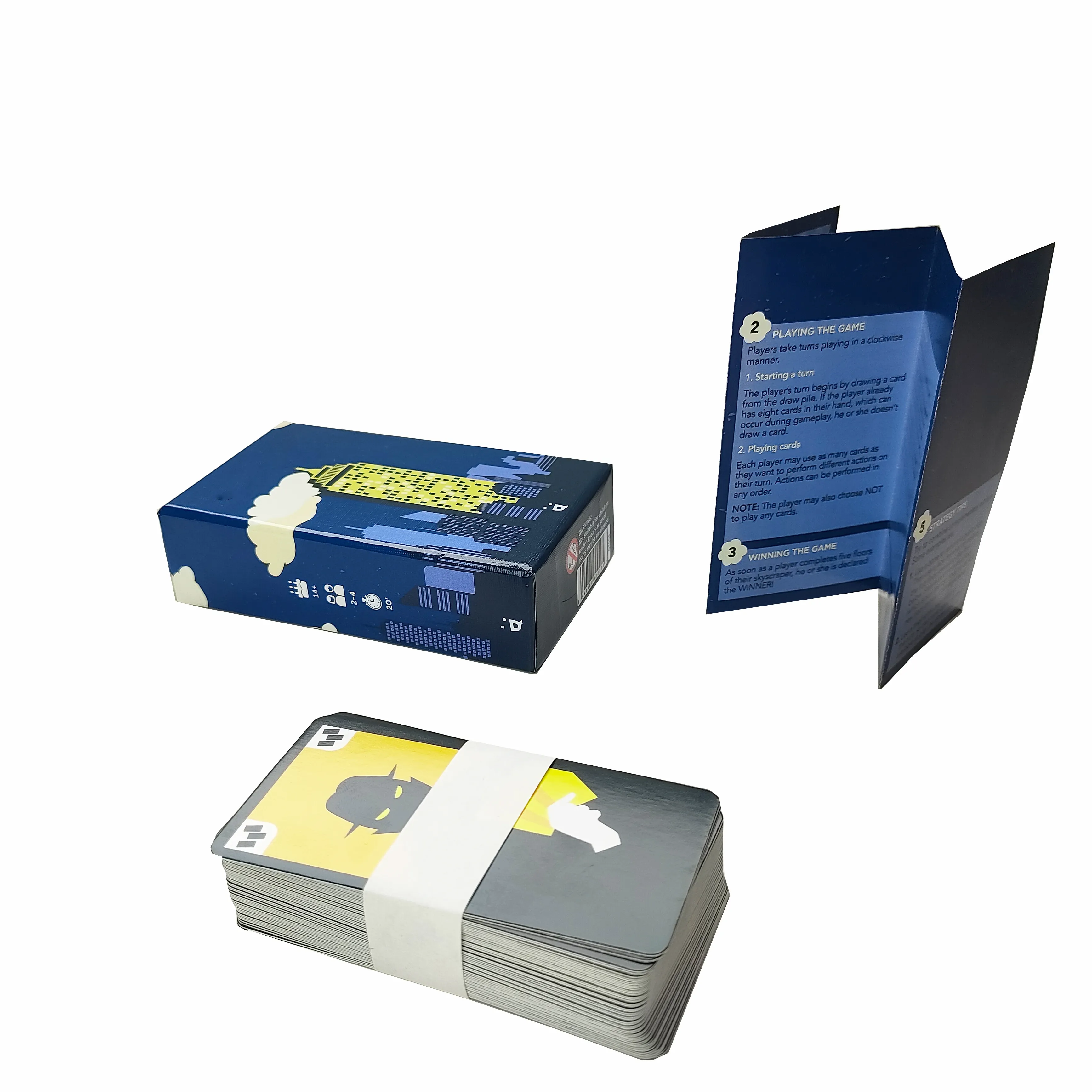 Custom GOTOWN Board Game Set | Premium Strategy Card Game for Family & Party Entertainment 1