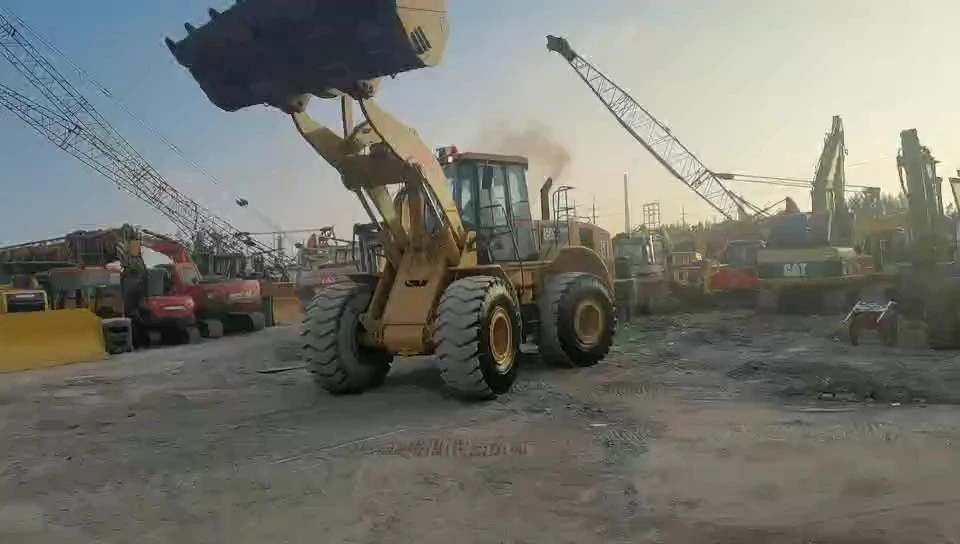 لودر چرخدار CAT 966H ممتاز با عملکرد عالی و هزینه عملیاتی پایین 1