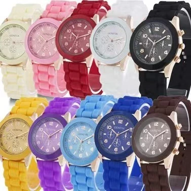 Geneva Silicone Watch – Premium Silicone Band Watch with Comfort Fit & Sporty Style 1