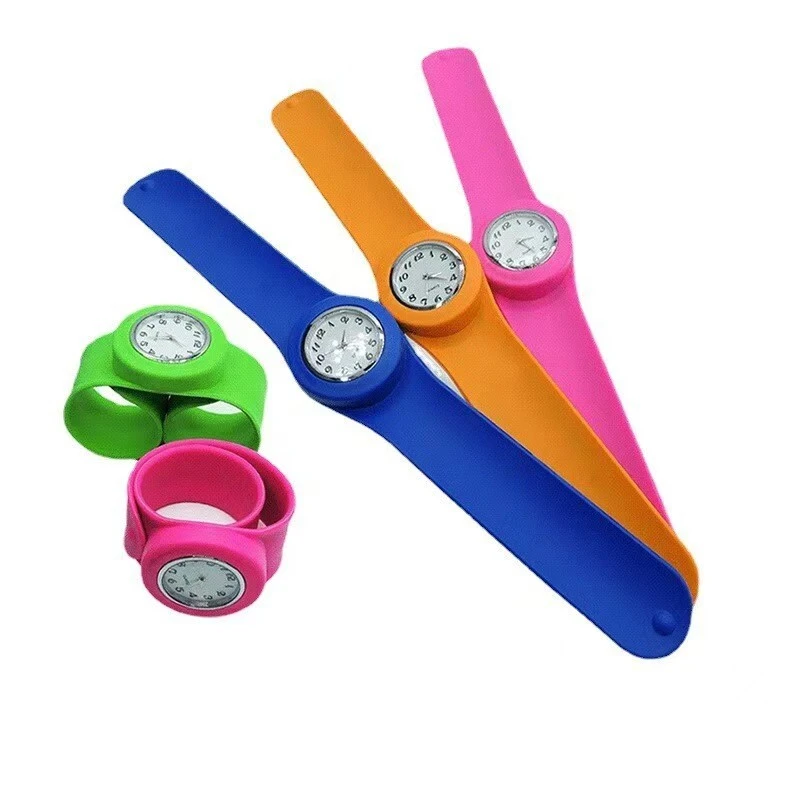 Silicone Slap Band Watch for Kids & Adults Flexible & Fun Sports Wristband 1