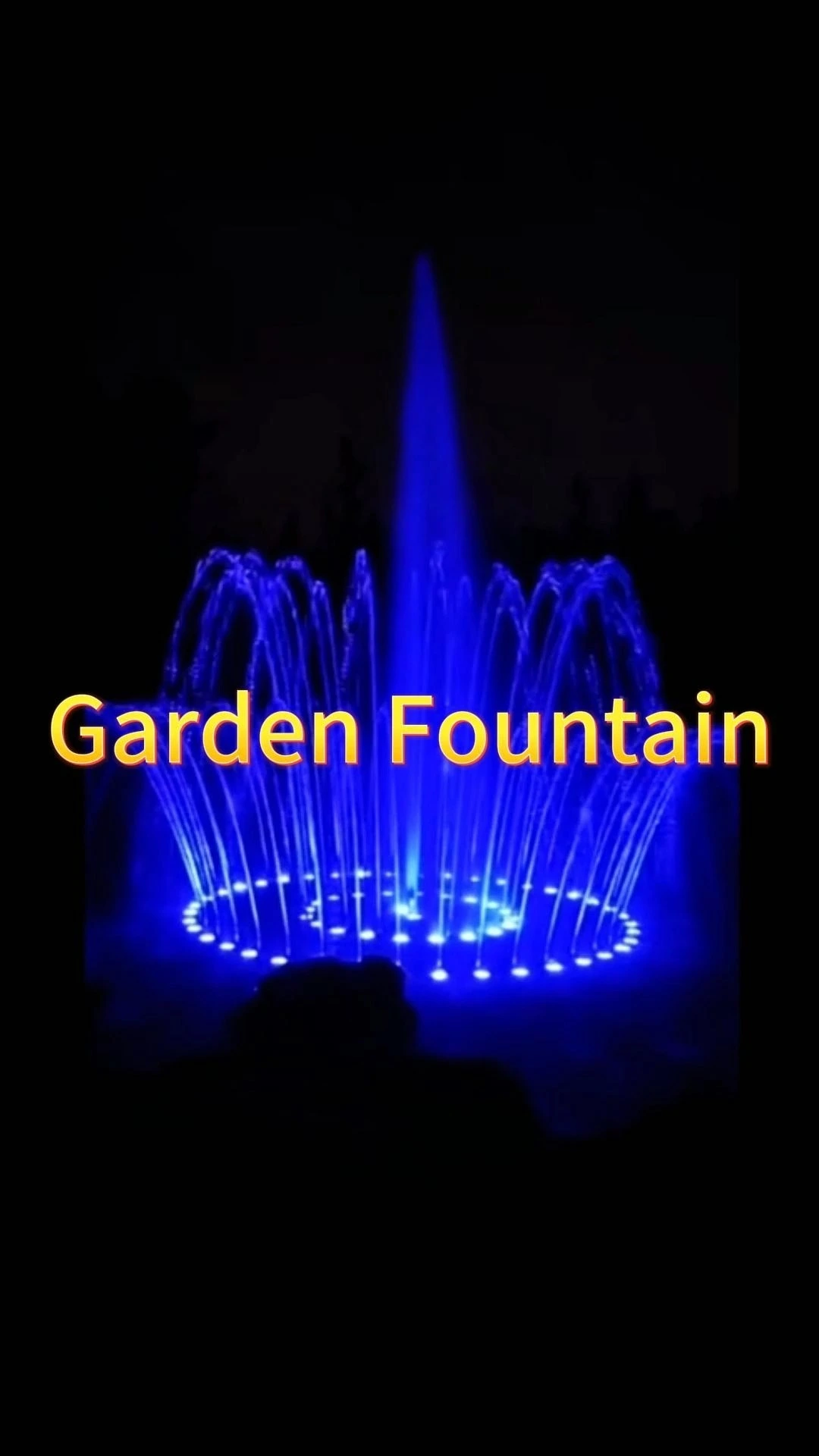 Water Crown Stainless Steel Garden Fountain – Modern & Rustproof 1