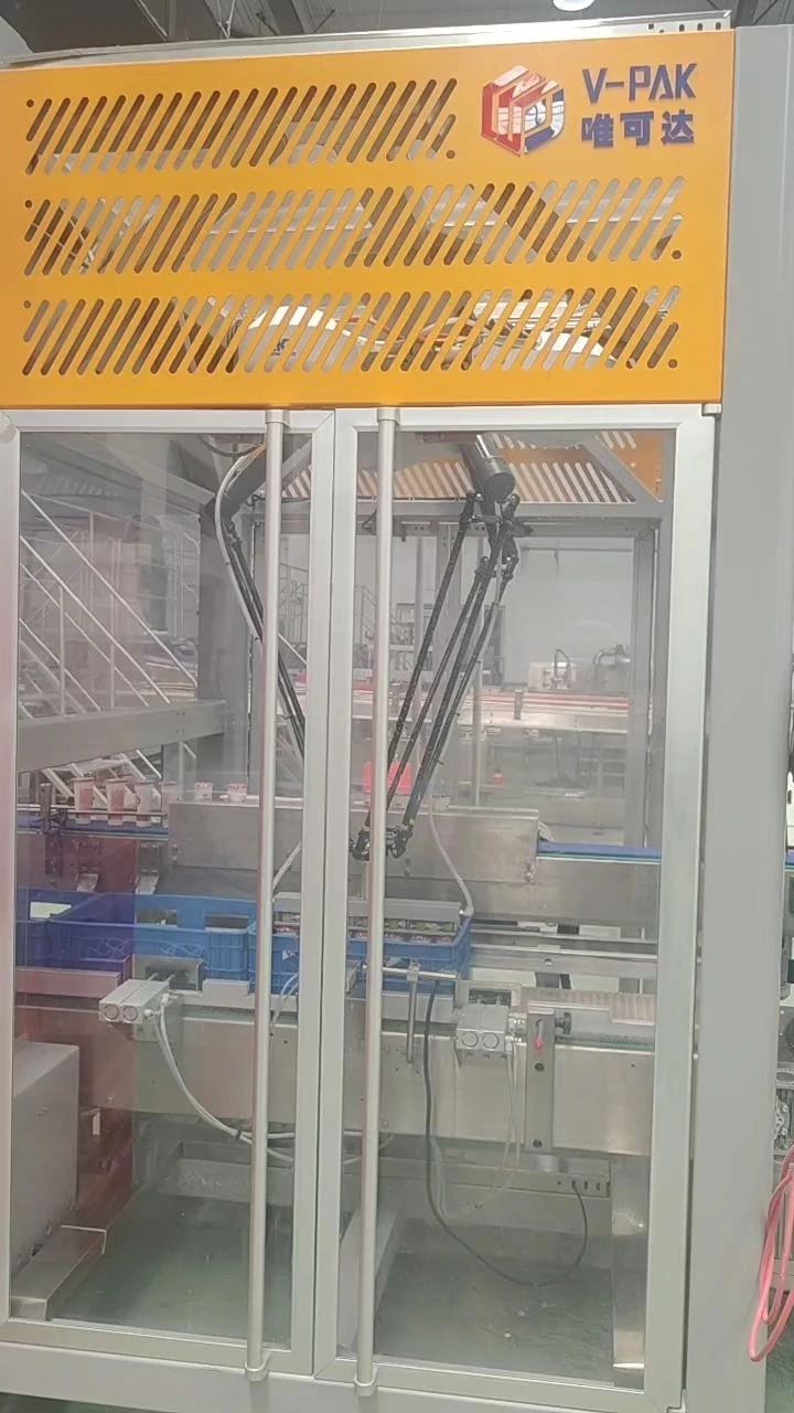 Máy đóng gói tự động dạng cốc đựng nước sốt, đóng gói song song, robot - WKD-ZX-DR 1