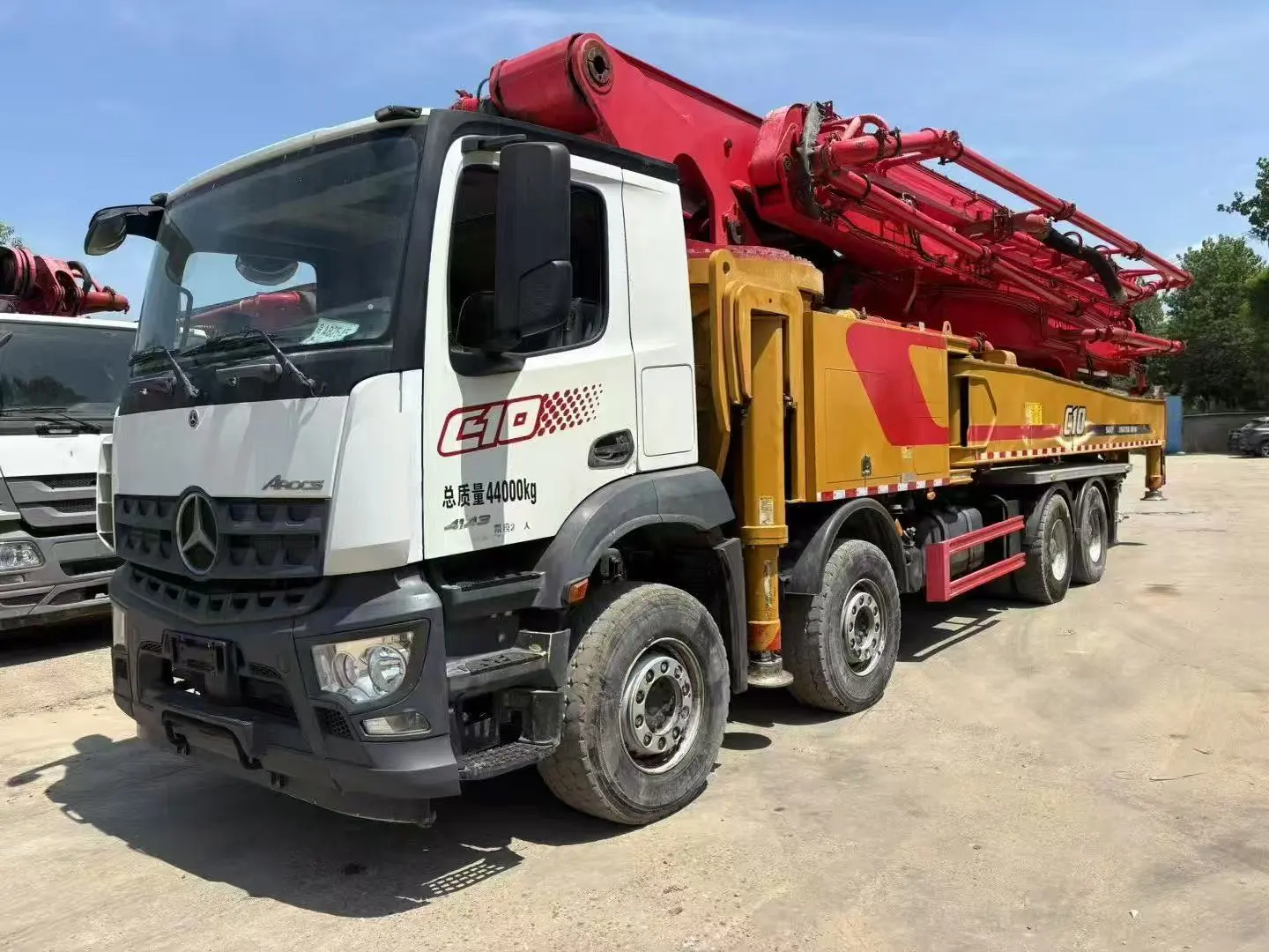 Caminhão-bomba SANY 62m 2020: Posicionamento de concreto estável e inteligente 1