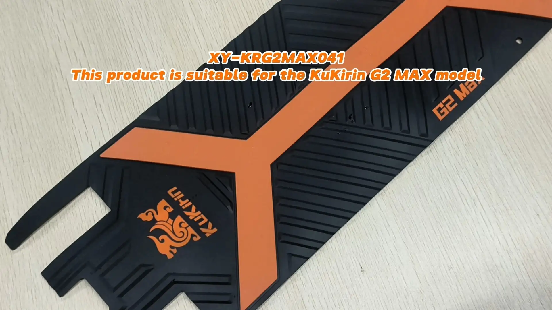 Rubber Foot Pad for Kukirin G2 Max Scooter Accessories Replacement Scooter Parts Kukirin G2 Max Parts Deck Mat Repair-XY-KRG2MAX041 1