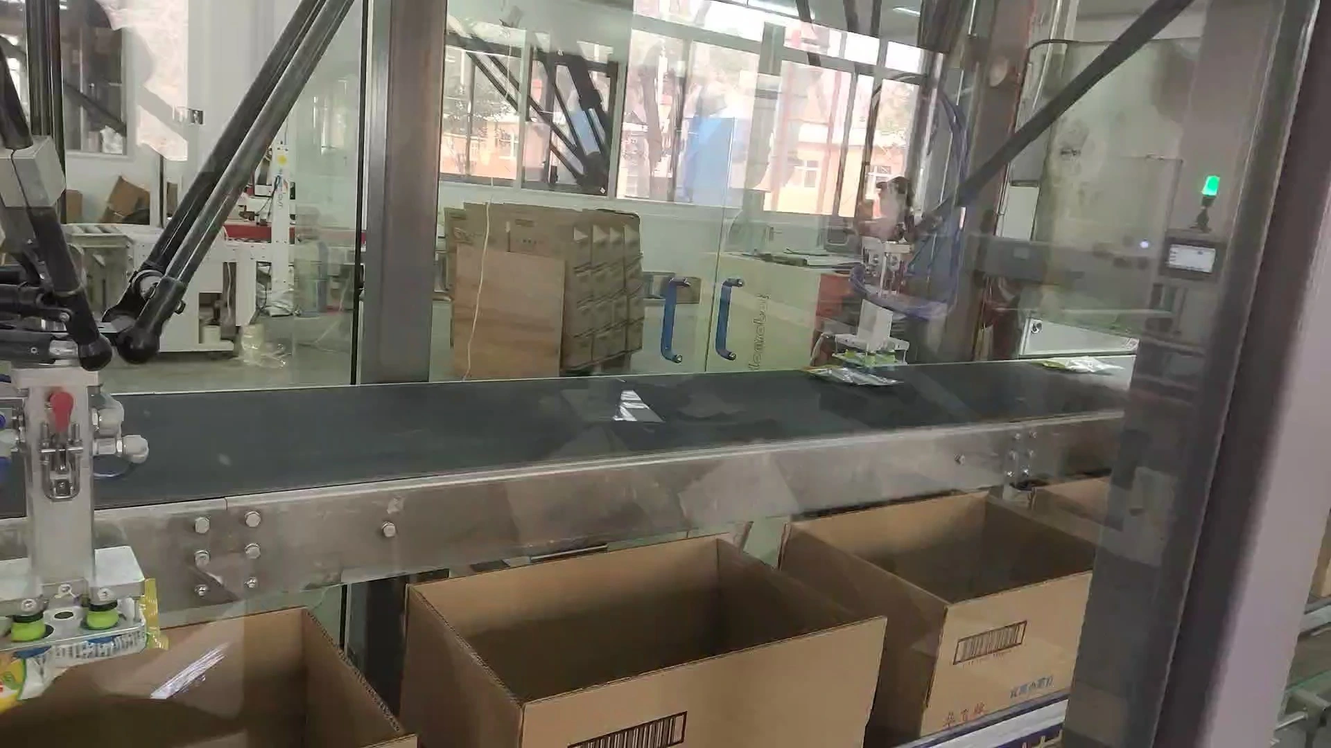 Automatic Bagged Edible Alkali High-Speed Parallel Robot Case Packer - WKD-ZX-DR 1