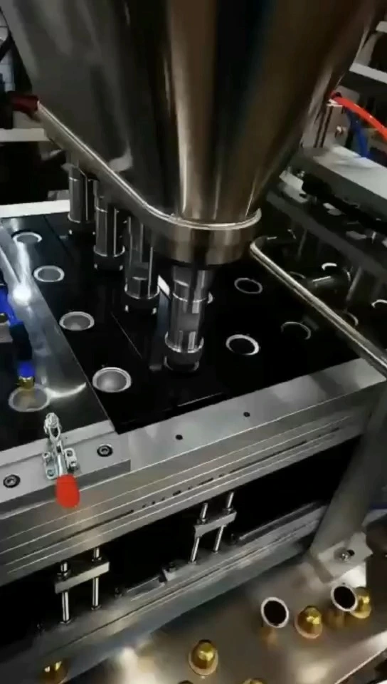 Fully automatic linear four-station sheet coffee capsule filling machine 1