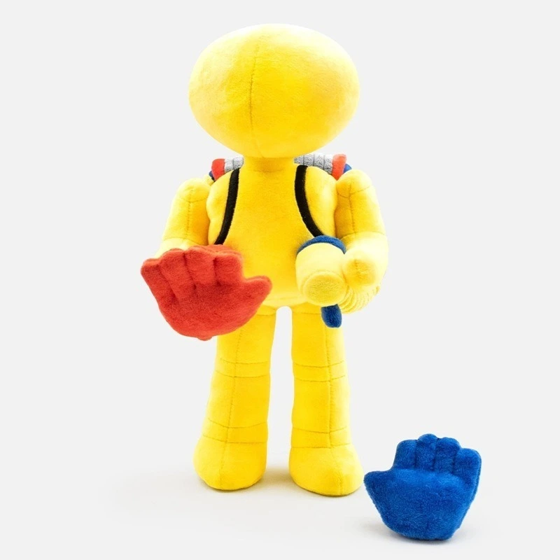 Poppy Playtime Yellow Test Dummy Plush - Huggy Wuggy Game Character Stuffed Toy 1