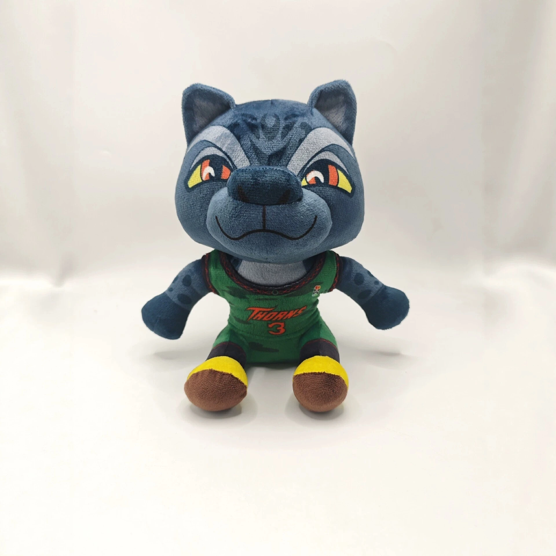 Animal Crossing New Horizons Fang Plush - Thorns #3 Basketball Jersey Stuffed Toy 1