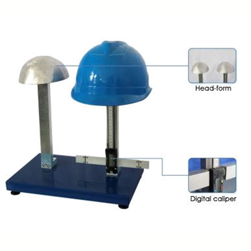 Safety Helmet Vertical Spacing Height Measuring Tester
