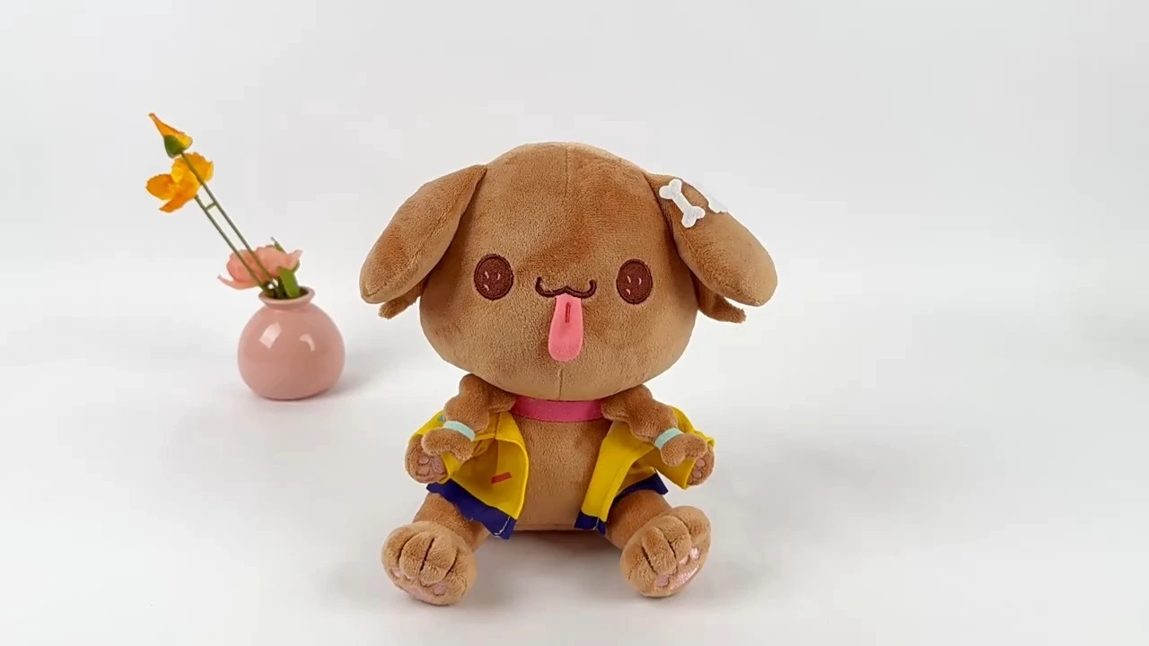 Hololive Inugami Korone Hairball Korone Plush - Cute Dog Vtuber Stuffed Toy 1