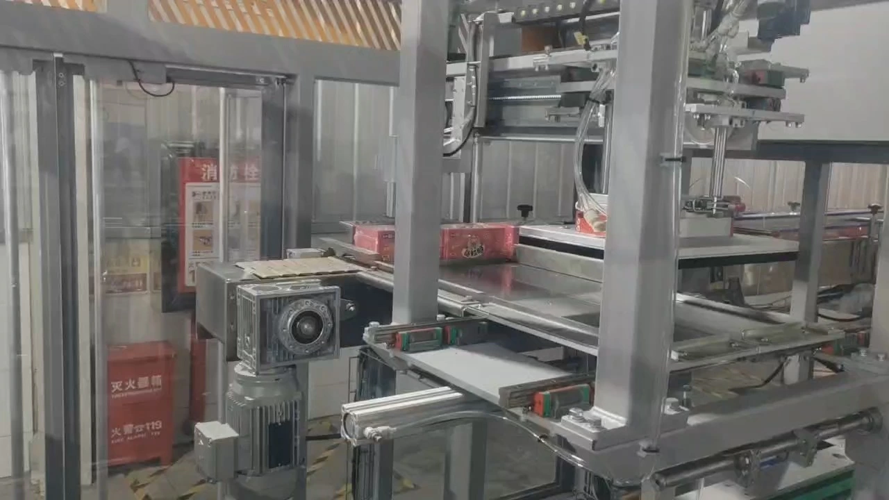 Máy dựng, đóng gói và niêm phong thùng carton đựng thực phẩm tự động - WKD-KZF-V10 1