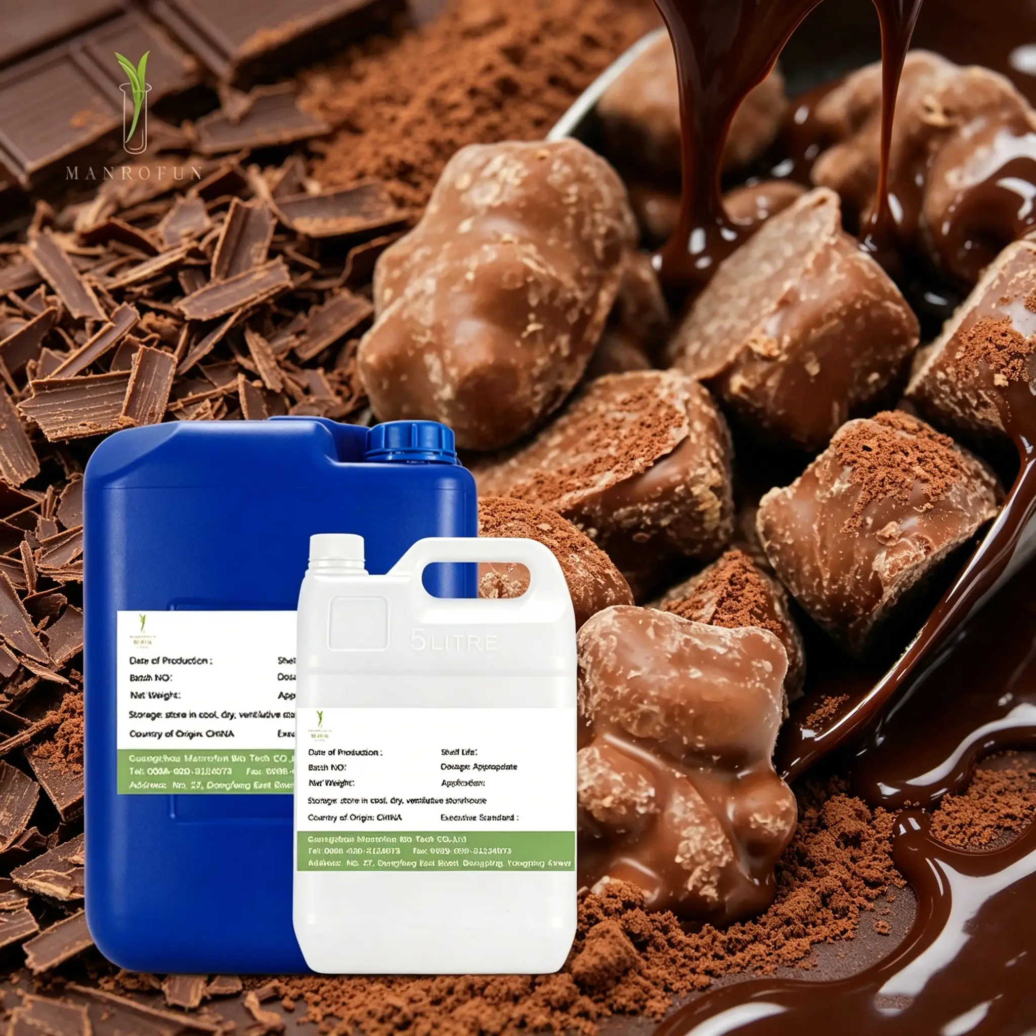 Bulk Supply Food-Grade Chocolate Flavor Oil for Chocolate Processing, Snacks & Beverage Industry 1