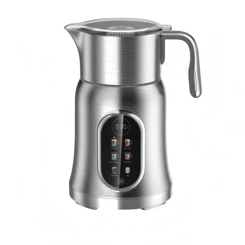 Milk Electric Frother, Stainless Steel 8-in-1 600ml 1