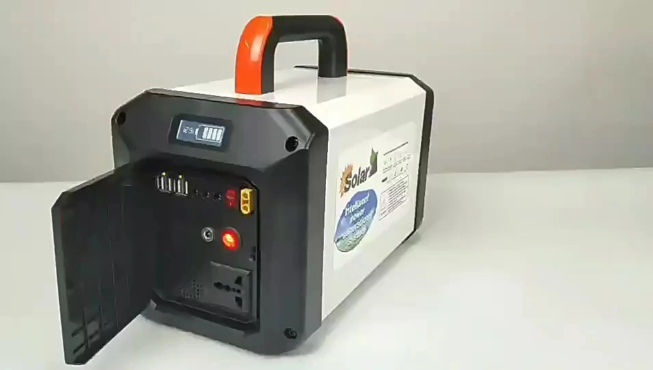 مزود طاقة خارجي محمول 110 فولت 1000 واط يعمل ببطارية ليثيوم أيون، مزود بتقنية MPPT وموجة جيبية نقية، مناسب للتخييم والسيارات وحالات الطوارئ، مزود بمؤشر LED، متوافق مع معايير المملكة المتحدة 1