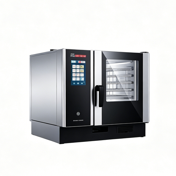 Forno Combinado a Vapor Multifuncional Comercial Kaesid | Aço Inoxidável SUS304, Tela Sensível ao Toque Inteligente e Limpeza Automática para Cozinhas de Alto Volume 1