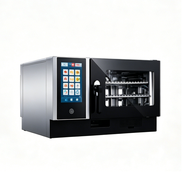 Forno Combinado a Vapor Multifuncional Comercial Kaesid | Aço Inoxidável SUS304, Tela Sensível ao Toque Inteligente e Limpeza Automática para Cozinhas de Alto Volume 2