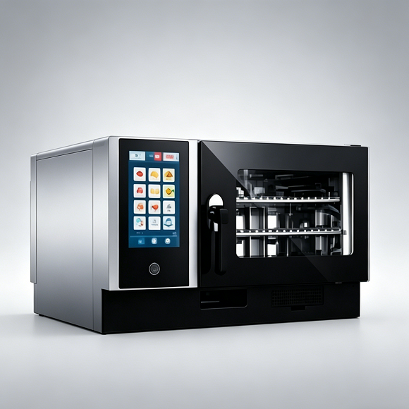 Forno Combinado a Vapor Multifuncional Comercial Kaesid | Aço Inoxidável SUS304, Tela Sensível ao Toque Inteligente e Limpeza Automática para Cozinhas de Alto Volume 3