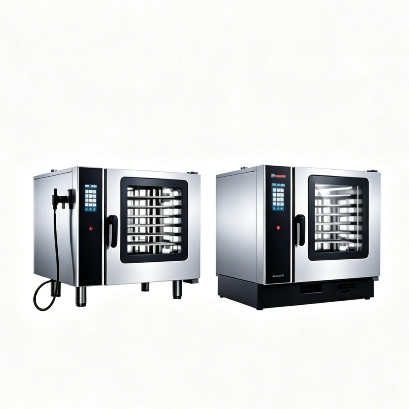 Kaesid 6-Layer Commercial Combi Oven | Heavy-Duty SUS304 Stainless Steel Electric Steamer & Roaster 1