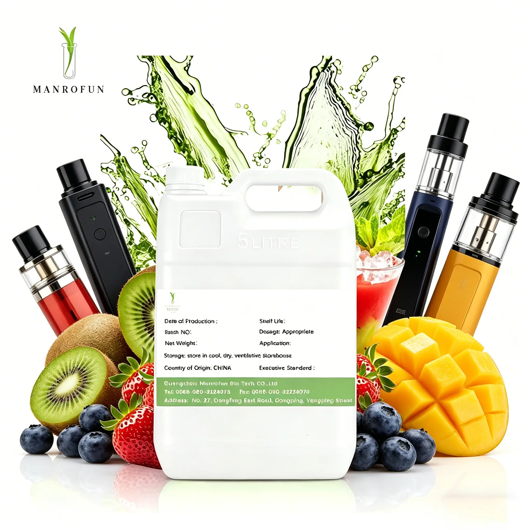 Premium Vape Flavor Concentrate High Intensity Food Grade E-Liquid Flavor for Customization 1