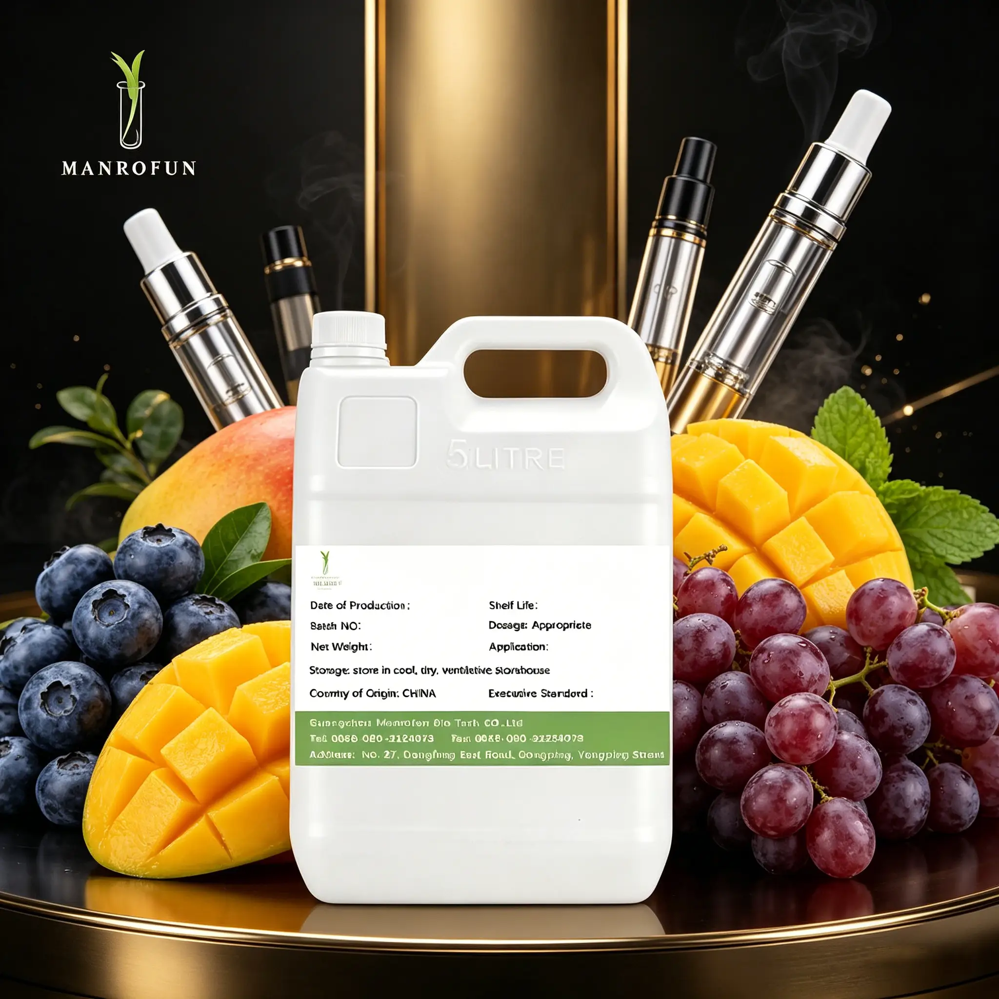 Excellent Grade Vape Flavor Concentrate High Stability Suitable for Mass Production 1
