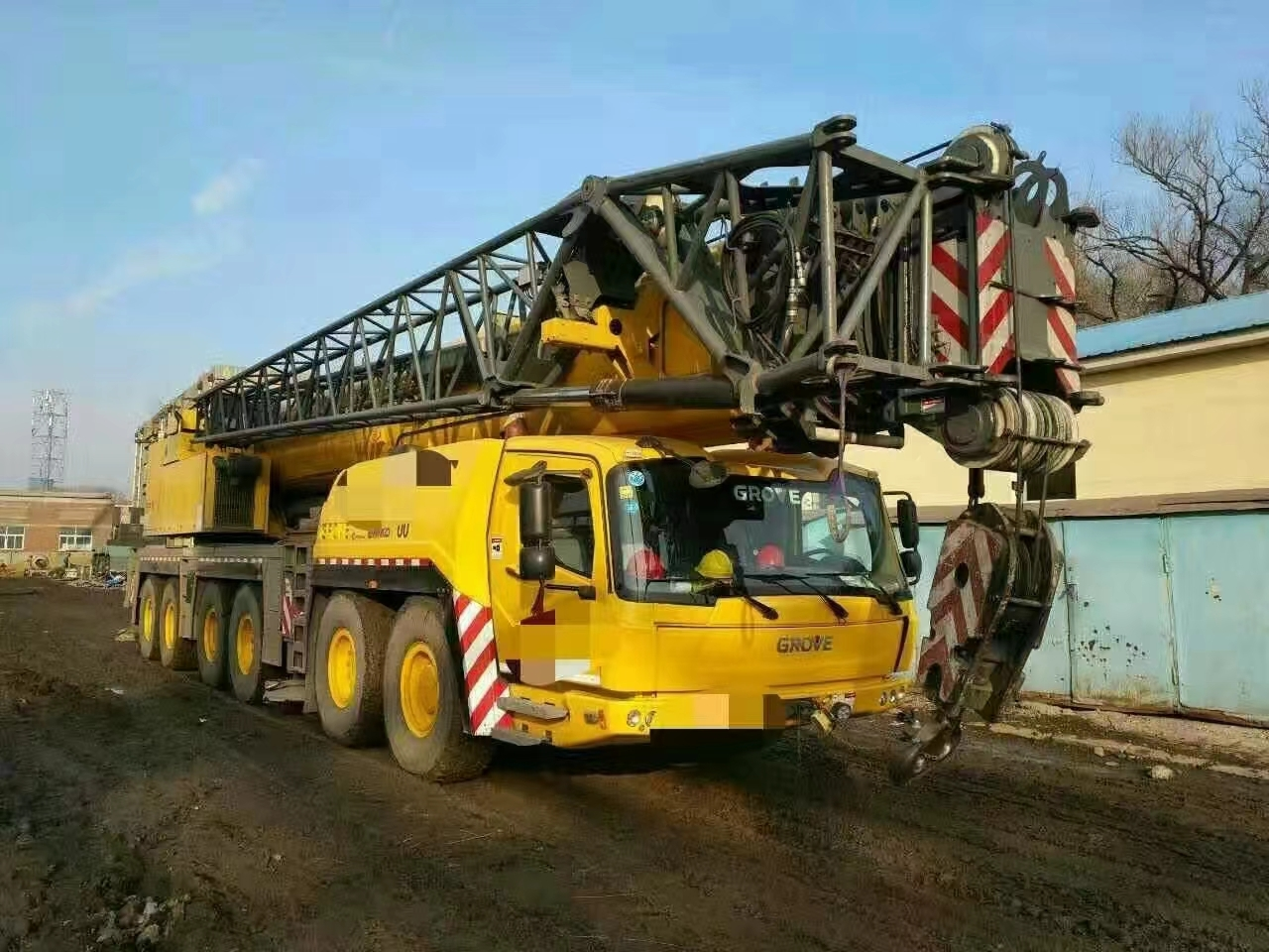 Grúa todoterreno Grove 300T, grúa hidráulica telescópica con pluma en venta. 1